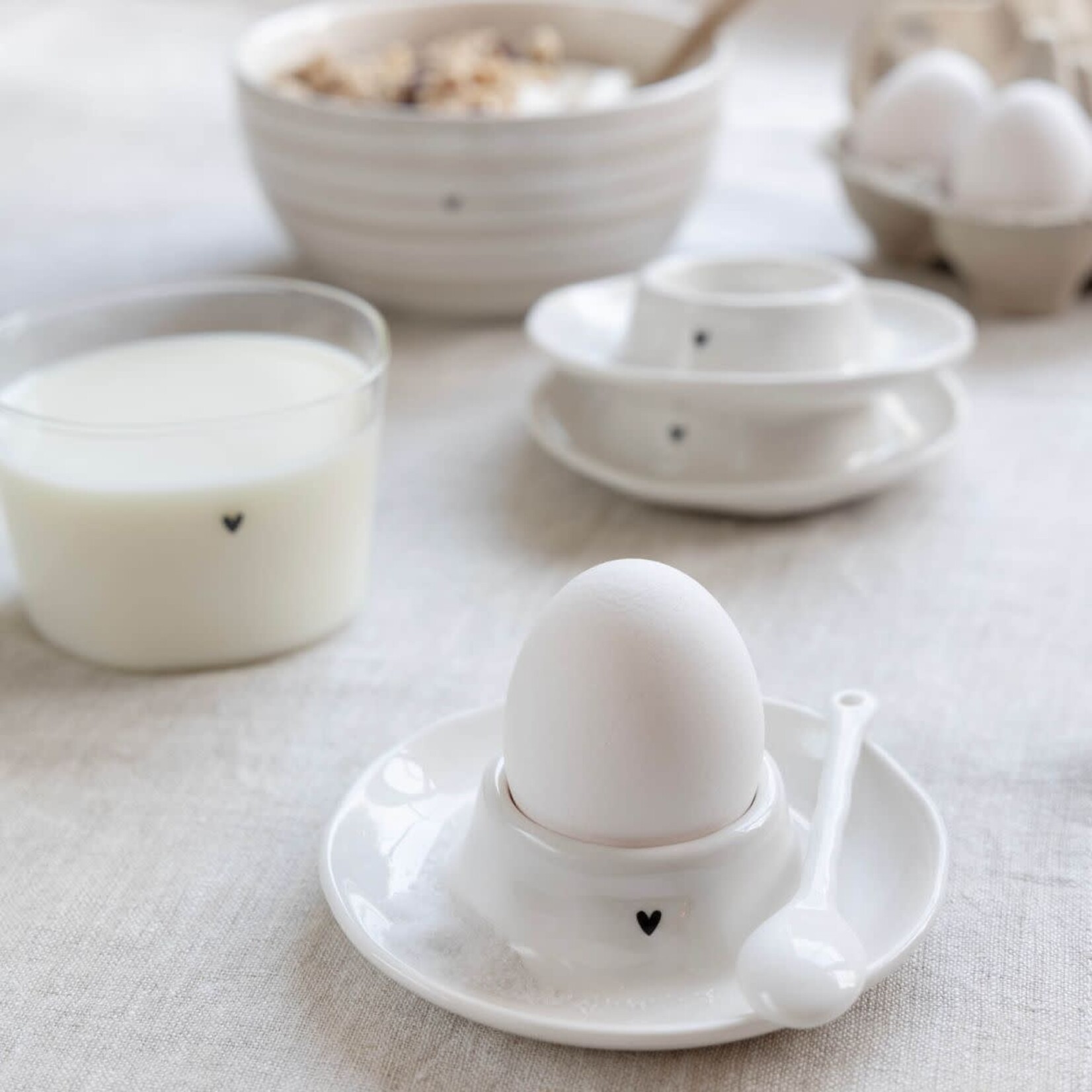 Bastion Collections Coquetier With Heart