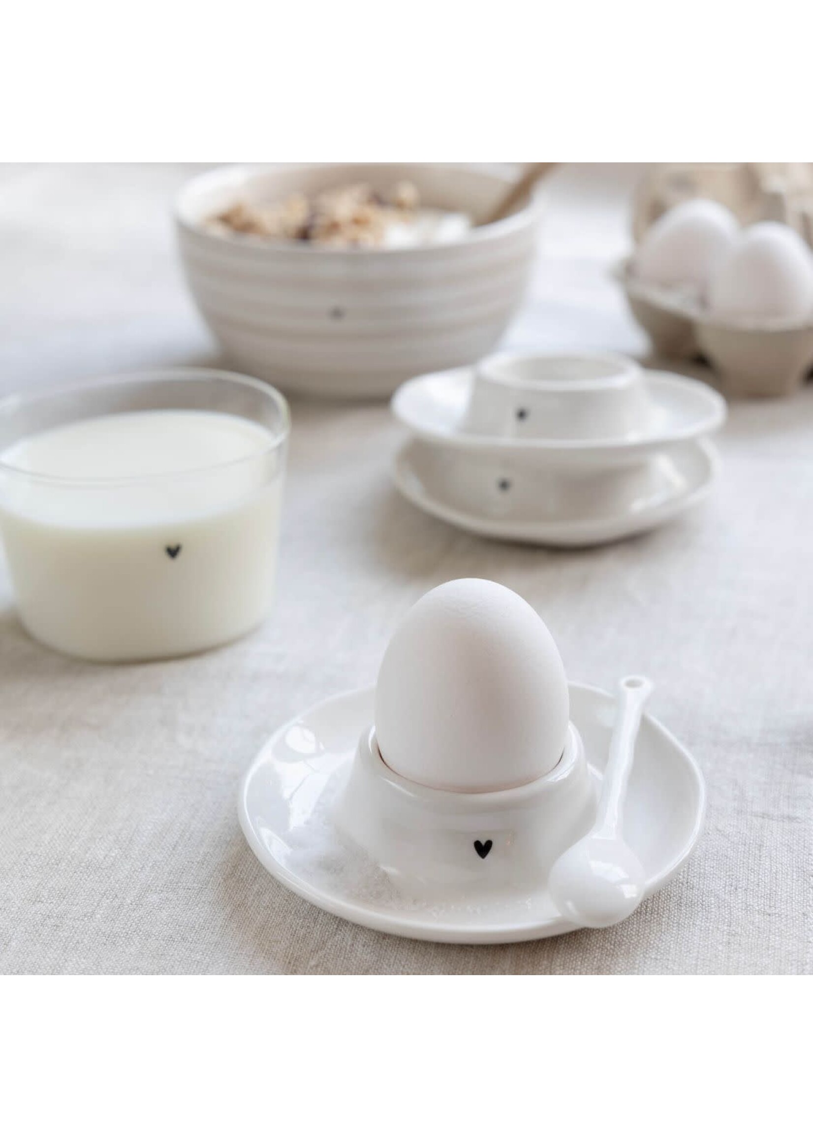 Bastion Collections Coquetier With Heart