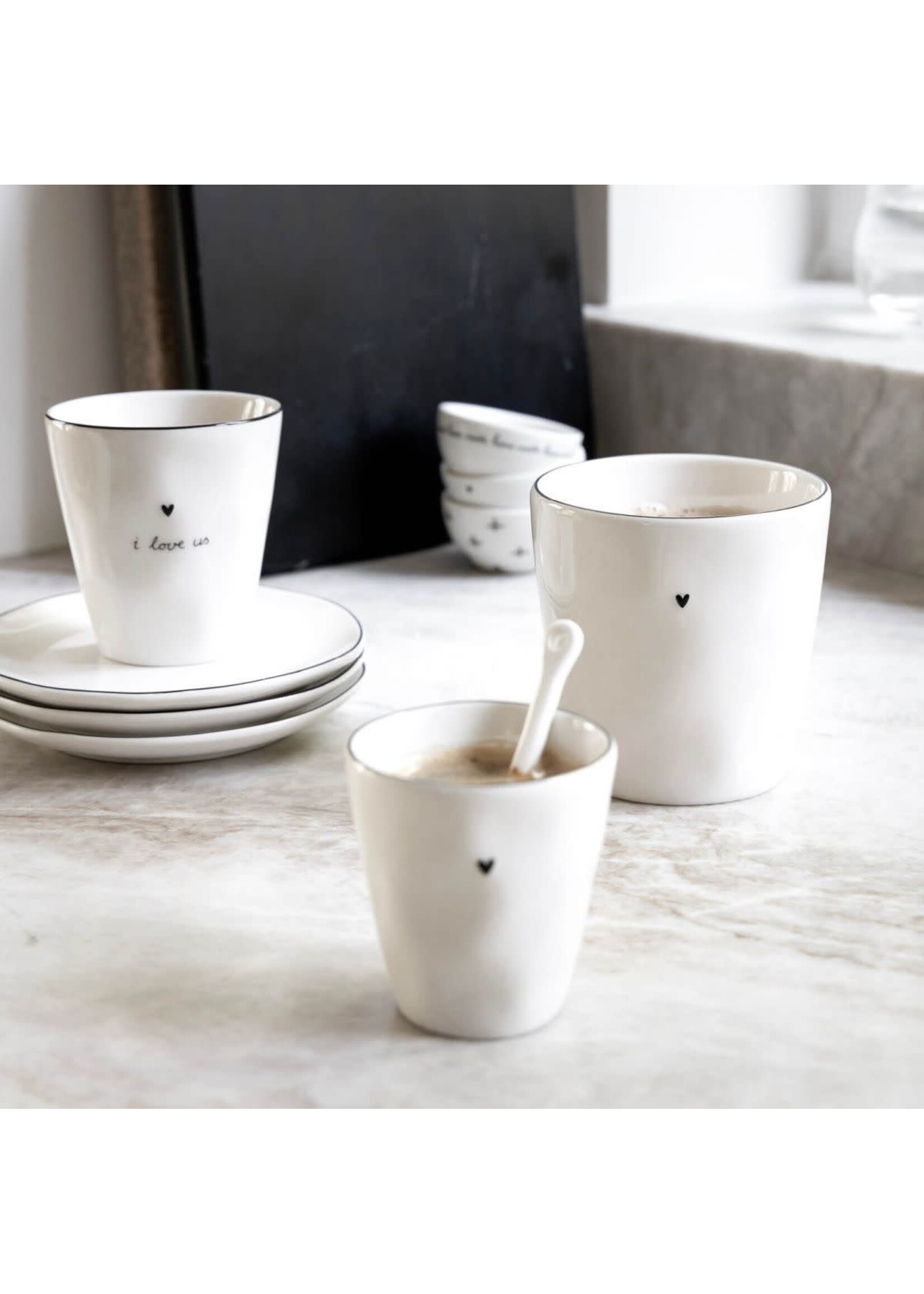 Bastion Collections Mug Natural Shape With Heart