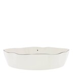 Bastion Collections Saladier Ovale L 30*22*7 cm With Heart