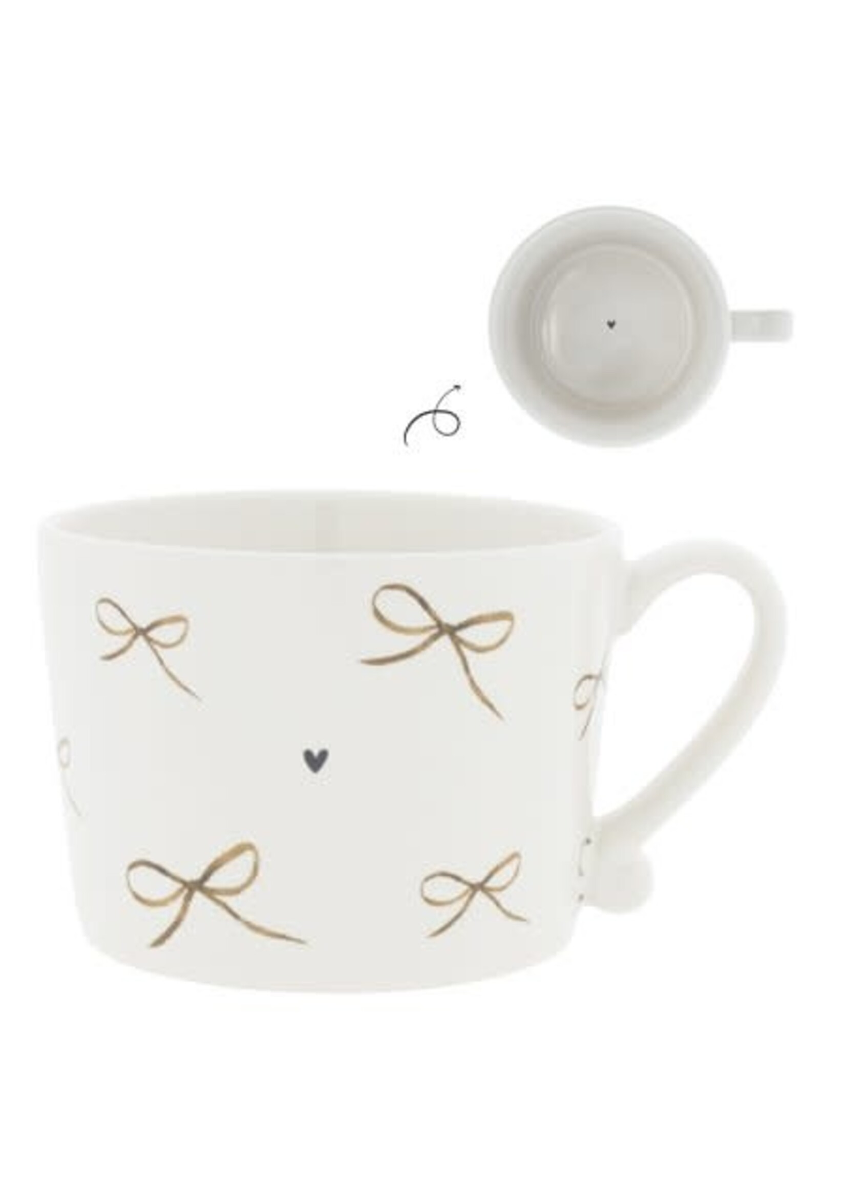 Bastion Collections Tasse L 10*8*7 cm  Bows Noeud