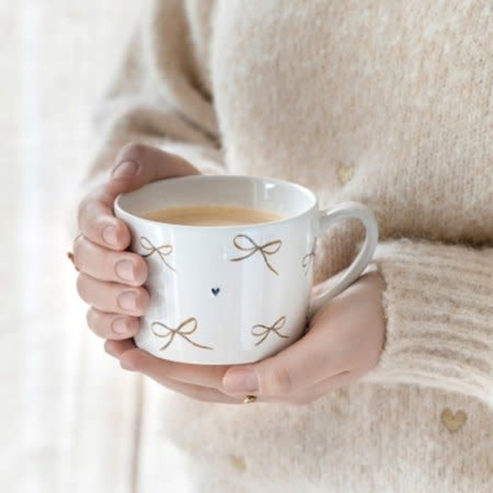 Bastion Collections Tasse L 10*8*7 cm  Bows Noeud