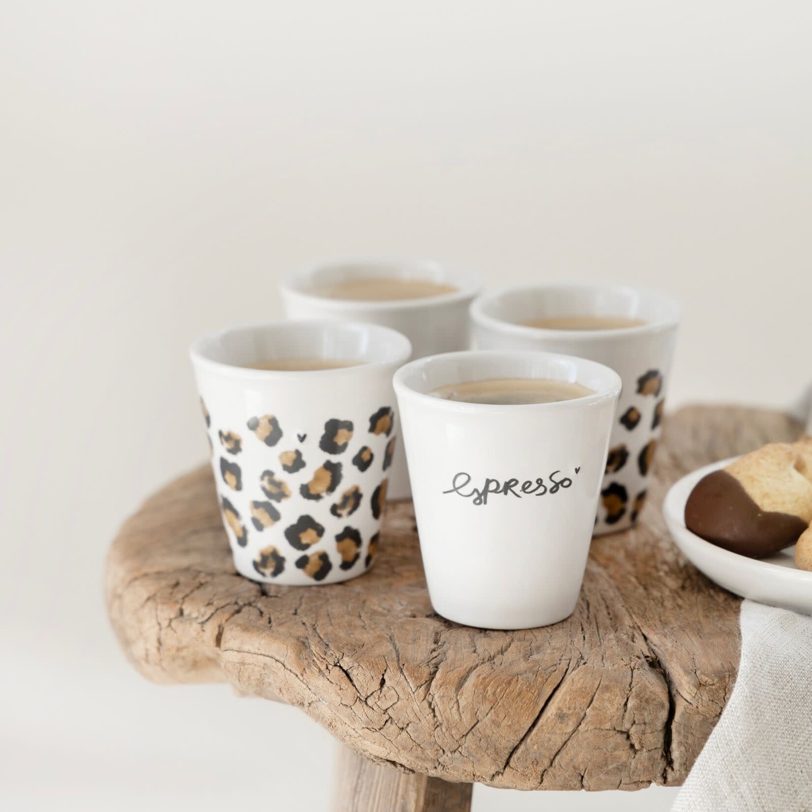 Bastion Collections Tasse Espresso Leopard