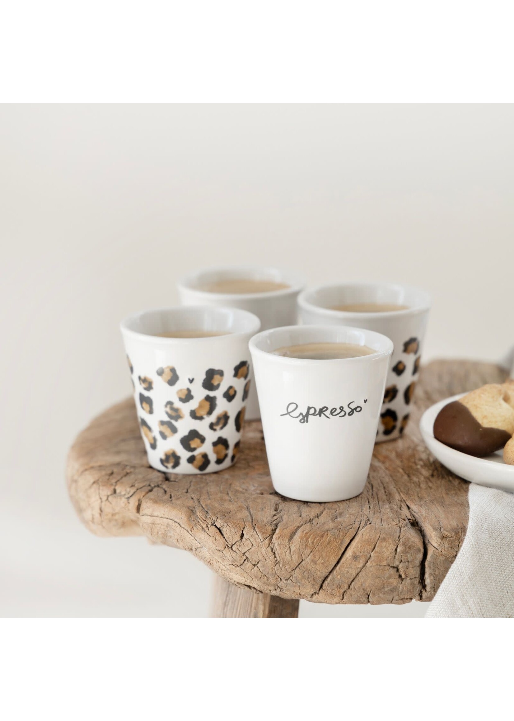 Bastion Collections Tasse Espresso Leopard