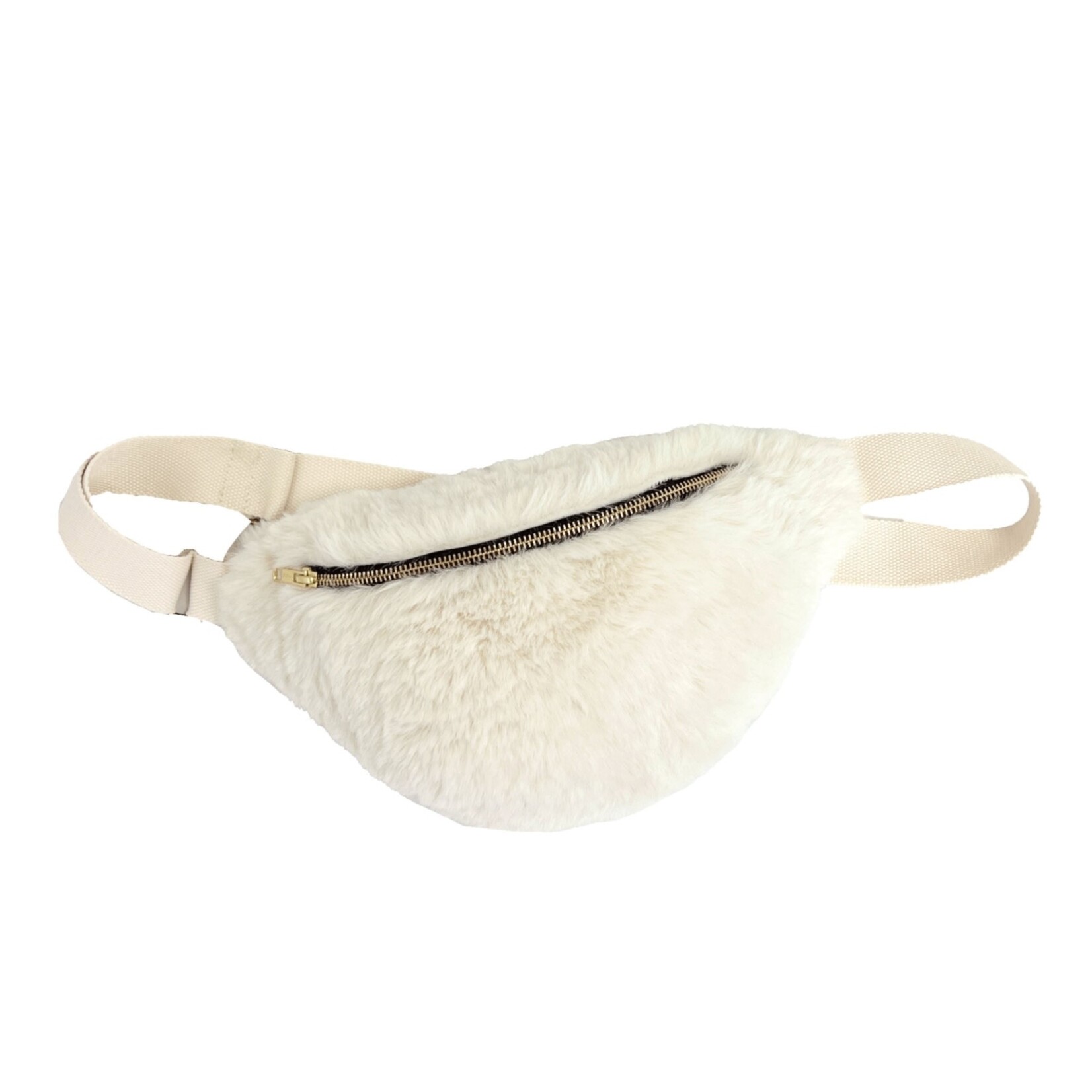 Haomy Sac Banane Chamonix Ivoire 32*15 cm