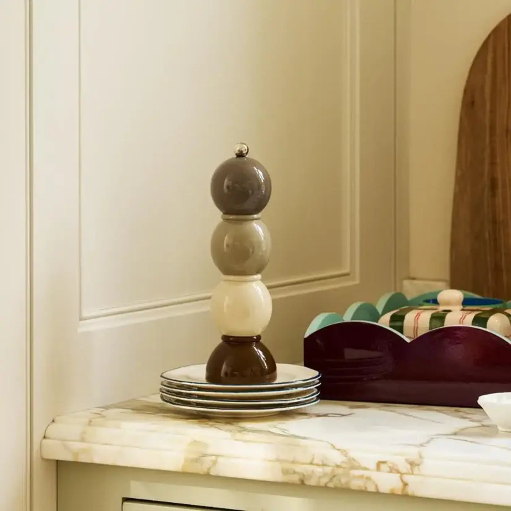 Addison Ross Addison Ross Bobbin 24 cm Multi Grey