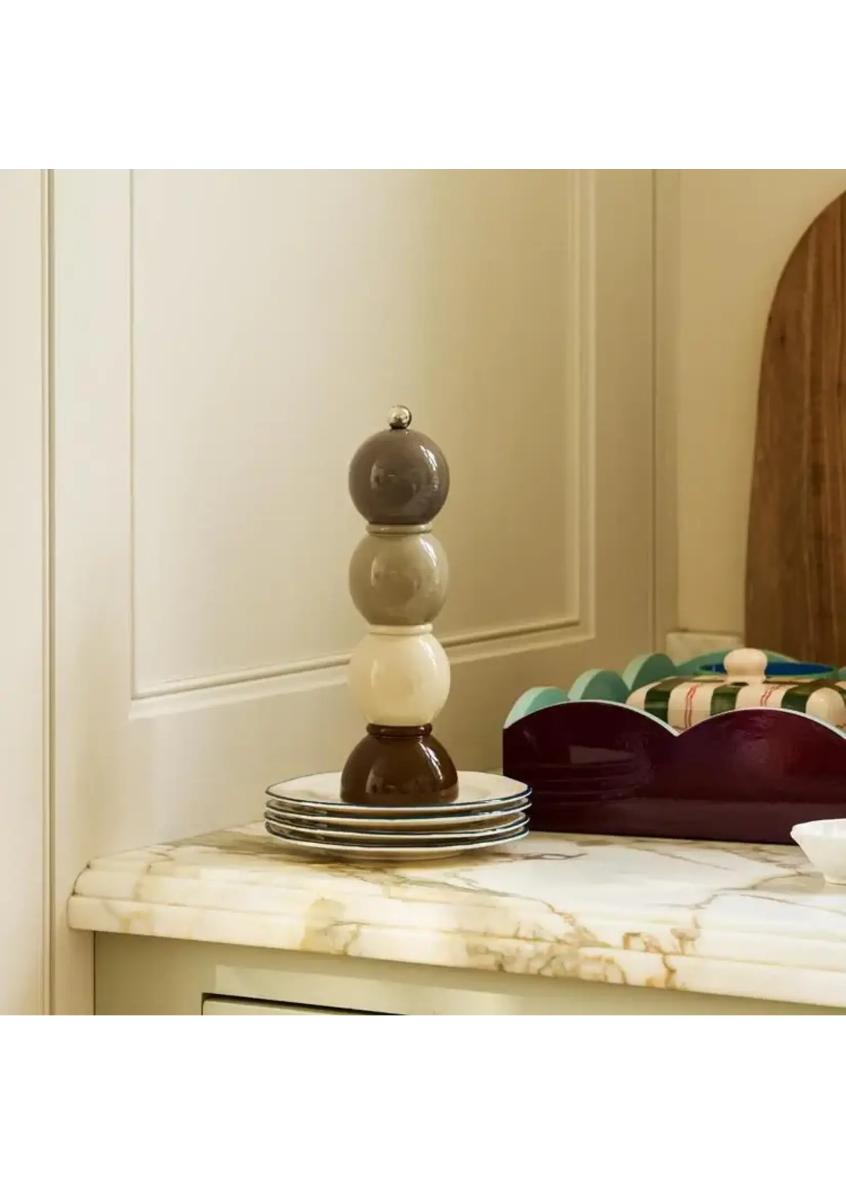 Addison Ross Addison Ross Bobbin 24 cm Multi Grey