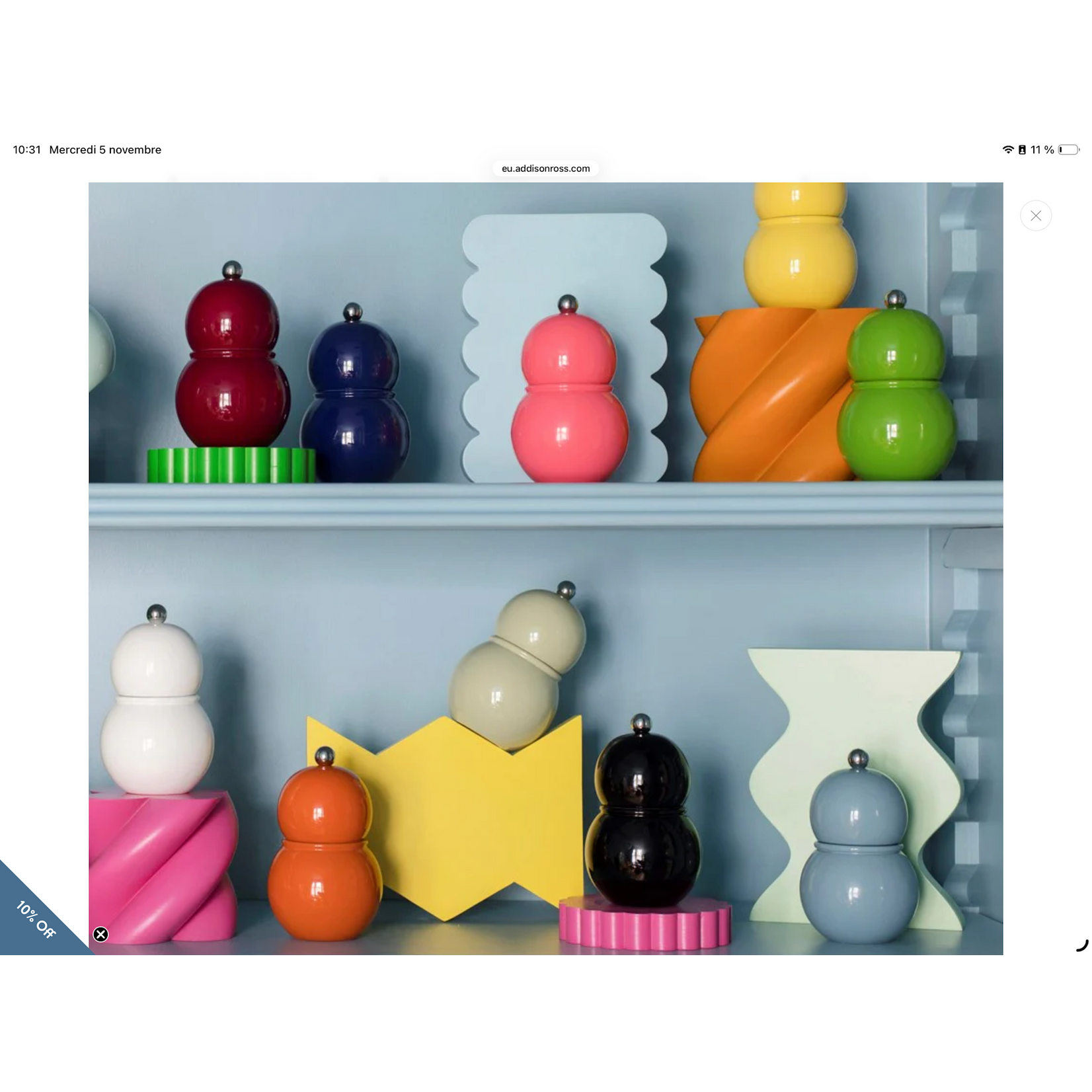 Addison Ross Addison Ross Chubby 12  cm Black