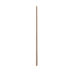Uyuni LED Tall taper candle, Beige Smooth 75 cm