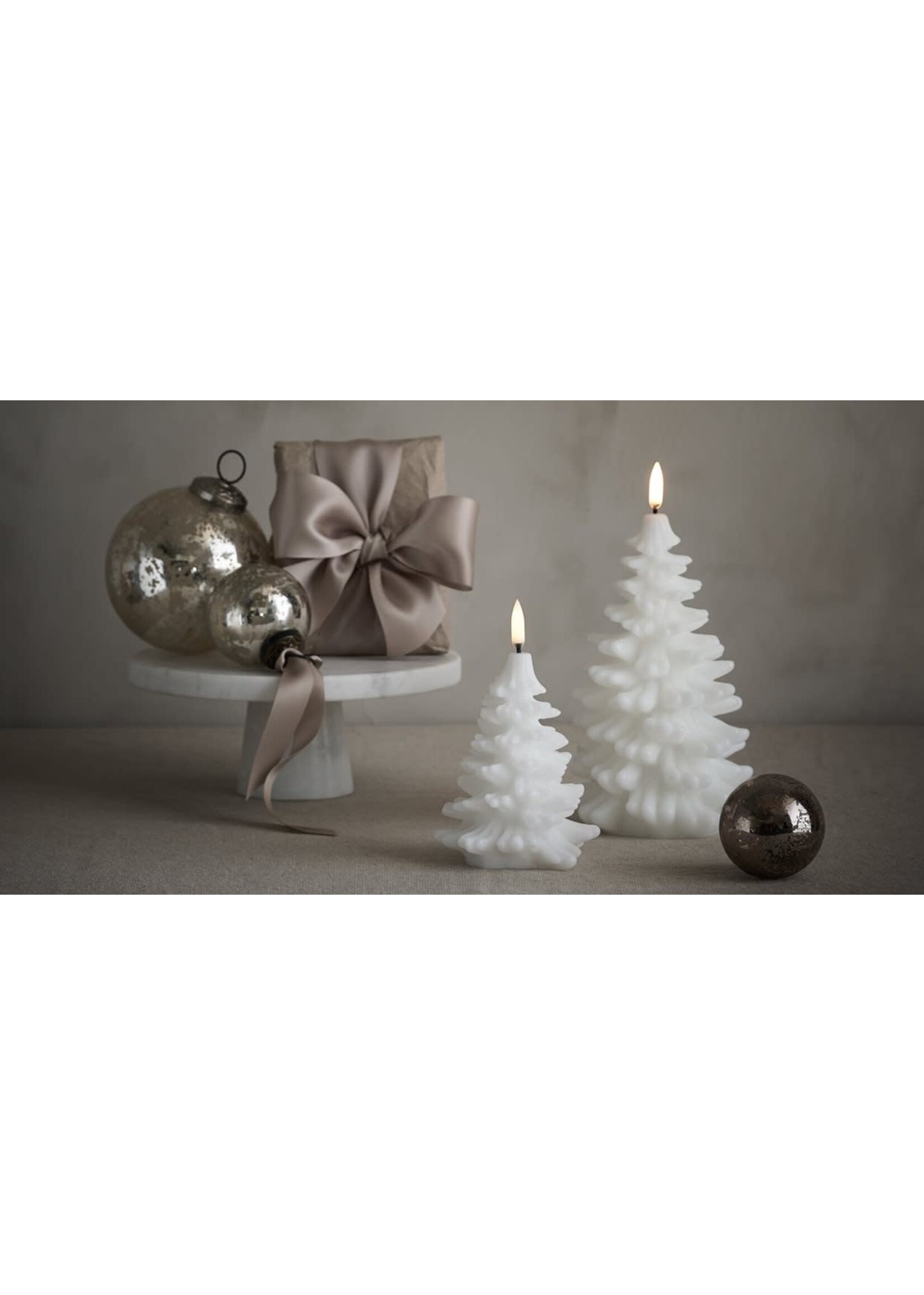 Uyuni Led Candle Christmas Tree Sapin Vanilla Smooth 11*15,5 cm