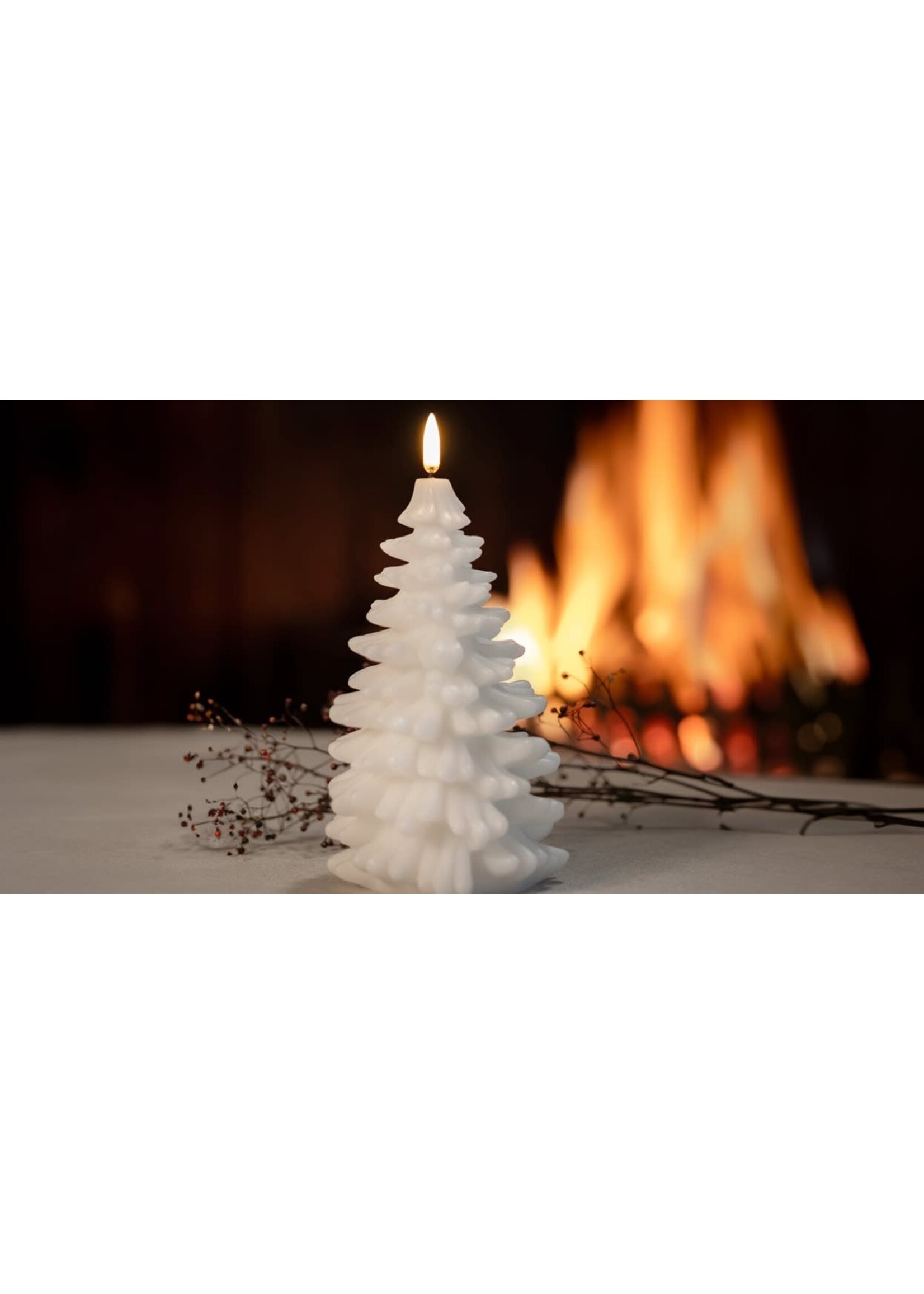 Uyuni Led Candle Christmas Tree Sapin Vanilla Smooth 11*18 cm