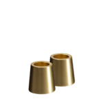 Uyuni Light Candle MINI Holder Doré Mat Set de 2 pièces