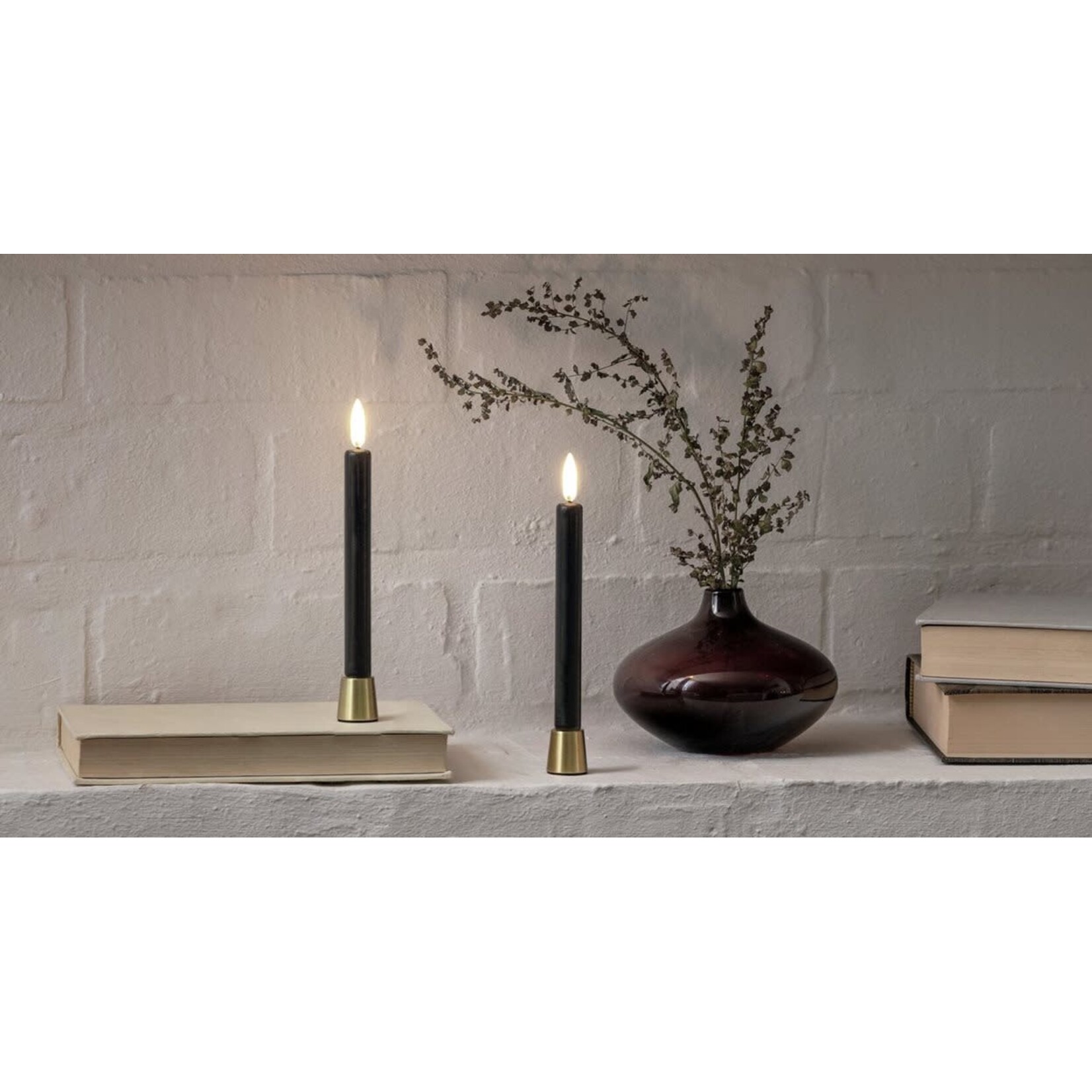 Uyuni Light Candle MINI Holder Doré Mat Set de 2 pièces