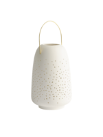 Uyuni Lanterne Céramique Médium 15,5*24 cm