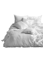 Haomy Housse de Couette Harlem 240*260 Noir