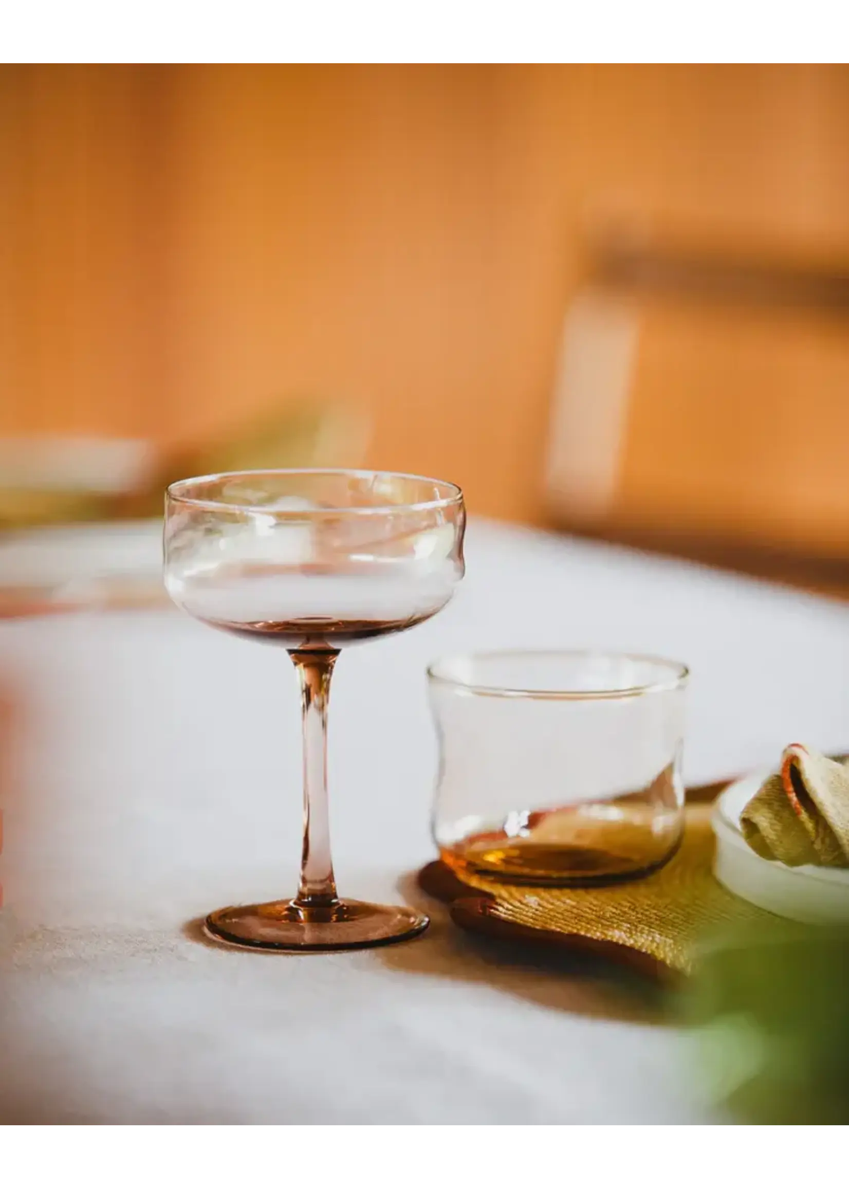 Paveau Verre Coupe Paveau Swirl Glow  Set de 2 pièces