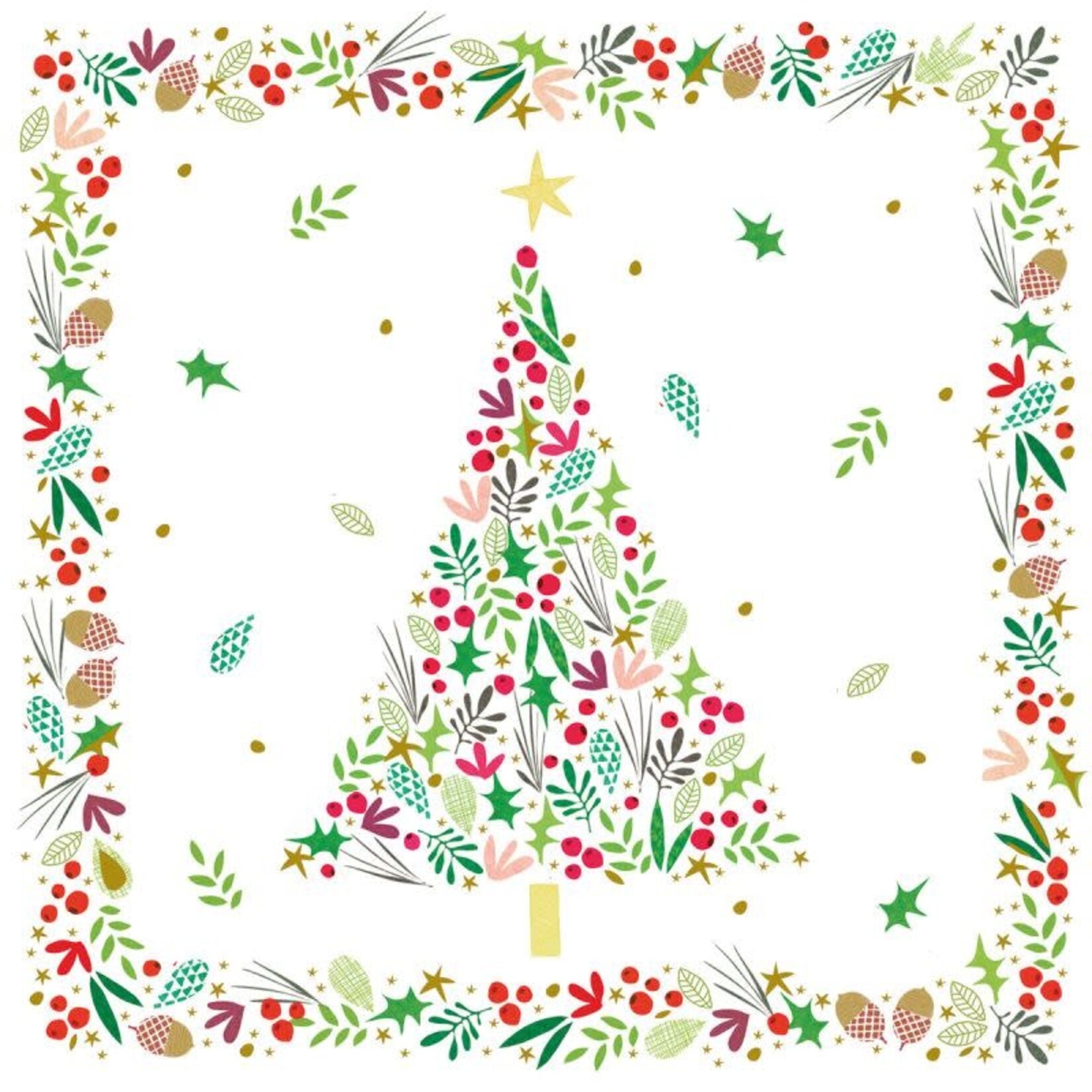 Serviettes en Papier Turnowsky Christmas 33*33