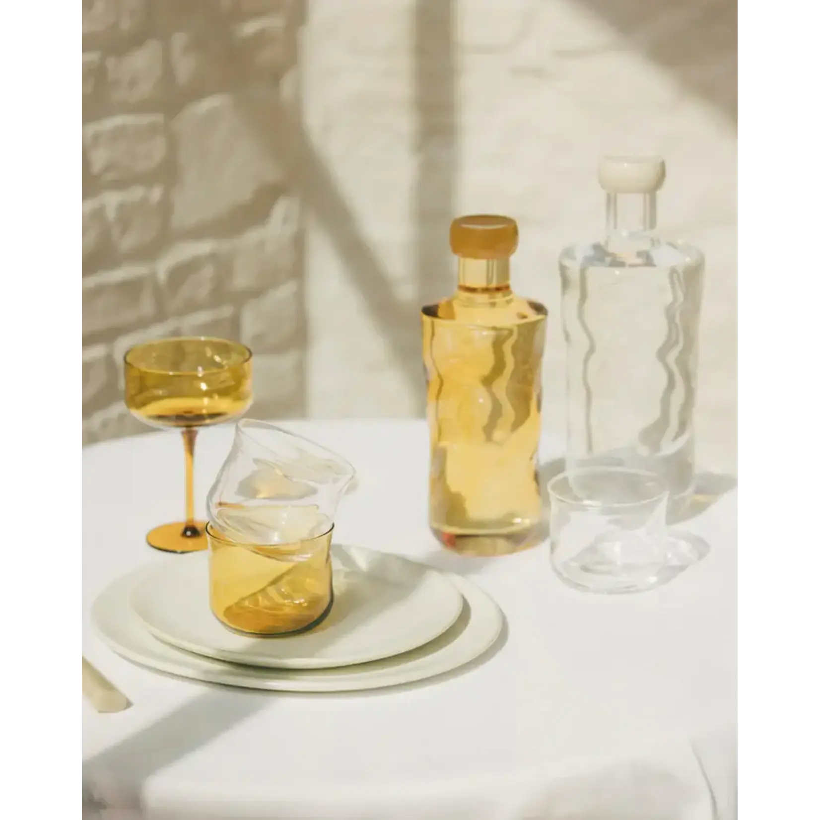 Paveau Verre Longdrink Paveau Swirl Dune  Set de 2 pièces