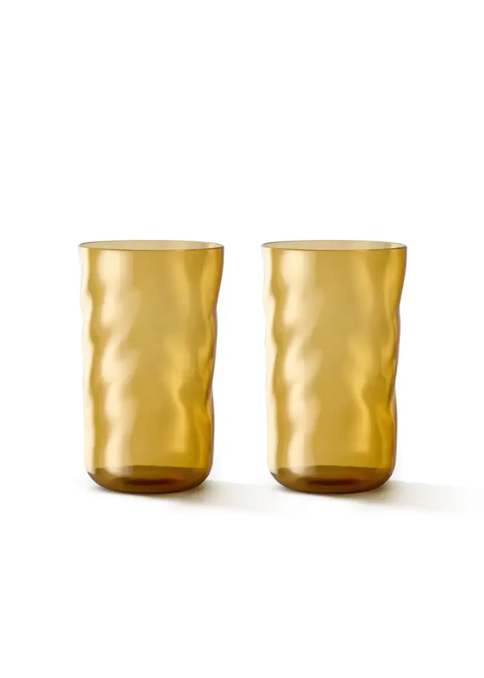 Paveau Verre Longdrink Paveau Swirl Dune  Set de 2 pièces