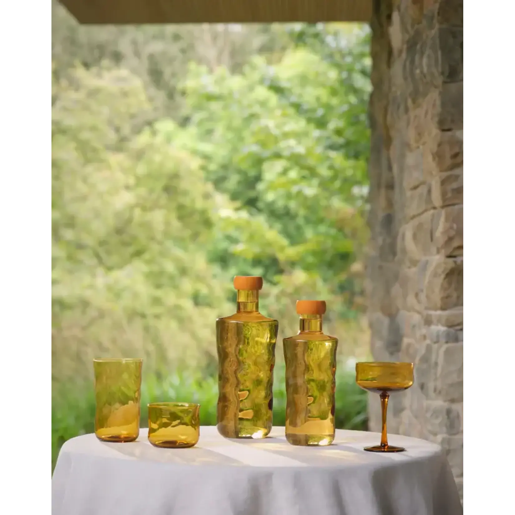 Paveau Verre Longdrink Paveau Swirl Dune  Set de 2 pièces