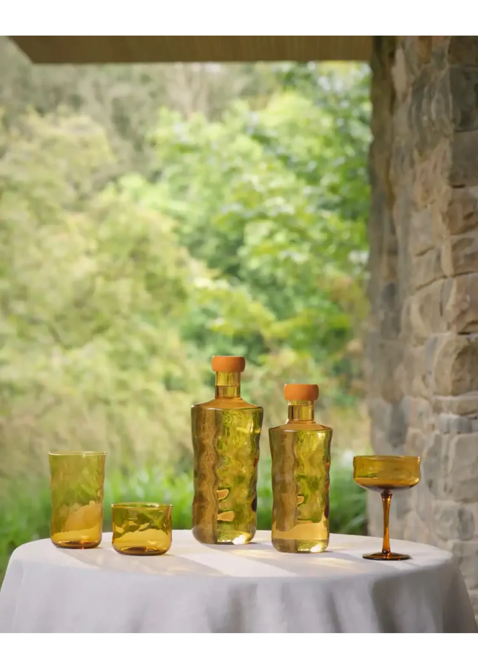 Paveau Verre Longdrink Paveau Swirl Dune  Set de 2 pièces