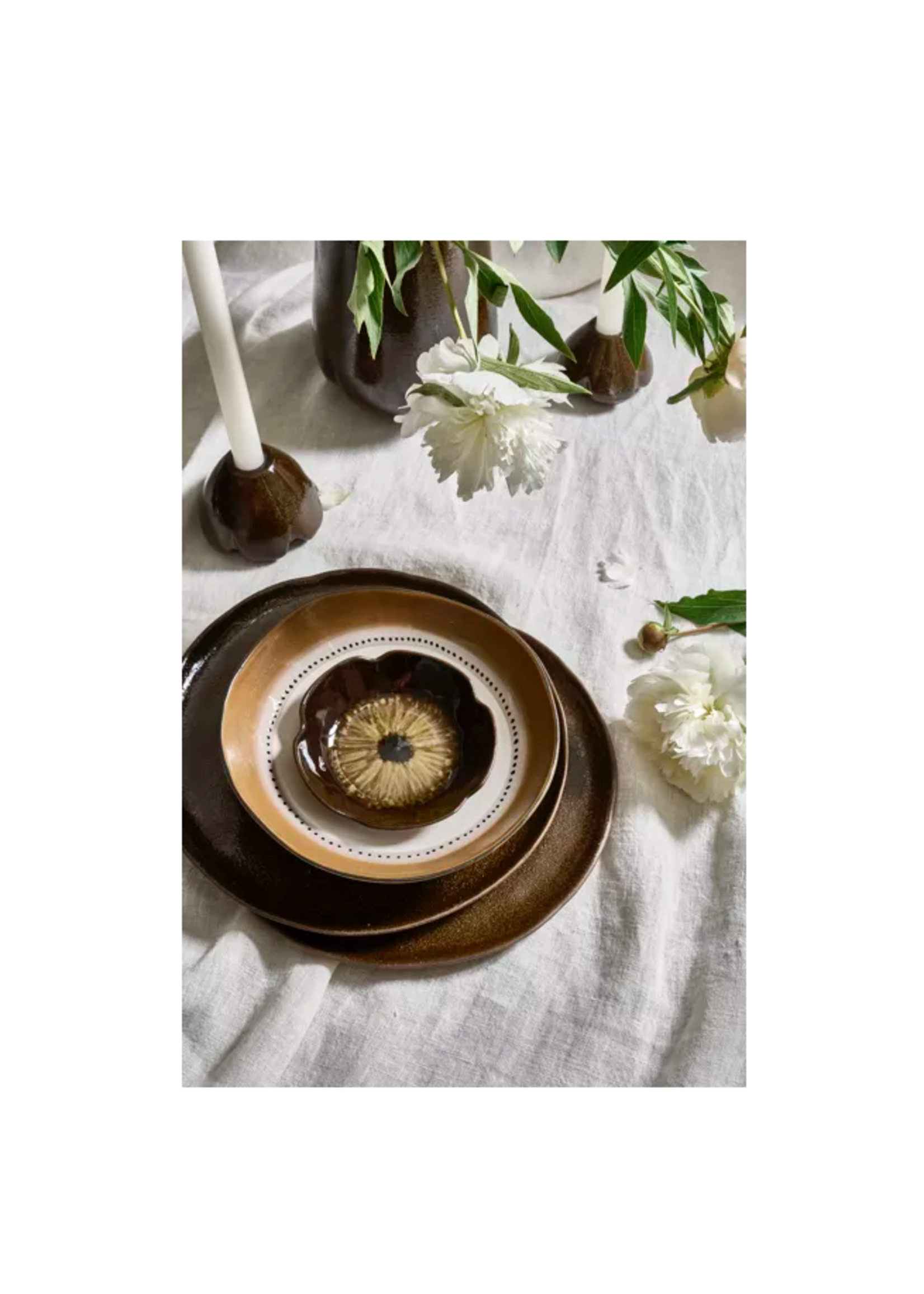 Pomax Cycle Assiette à Dessert Modele B 21 cm