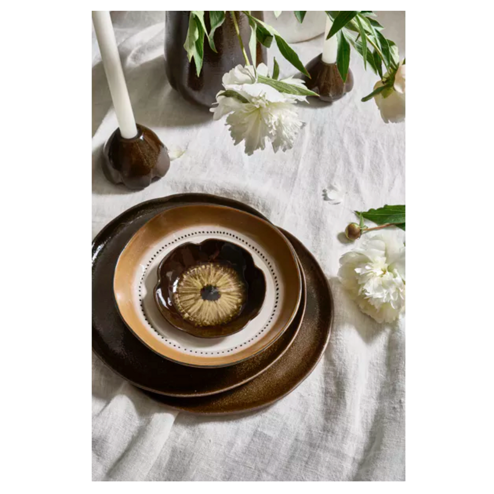 Pomax Cycle Assiette Plate Modele A 27 cm