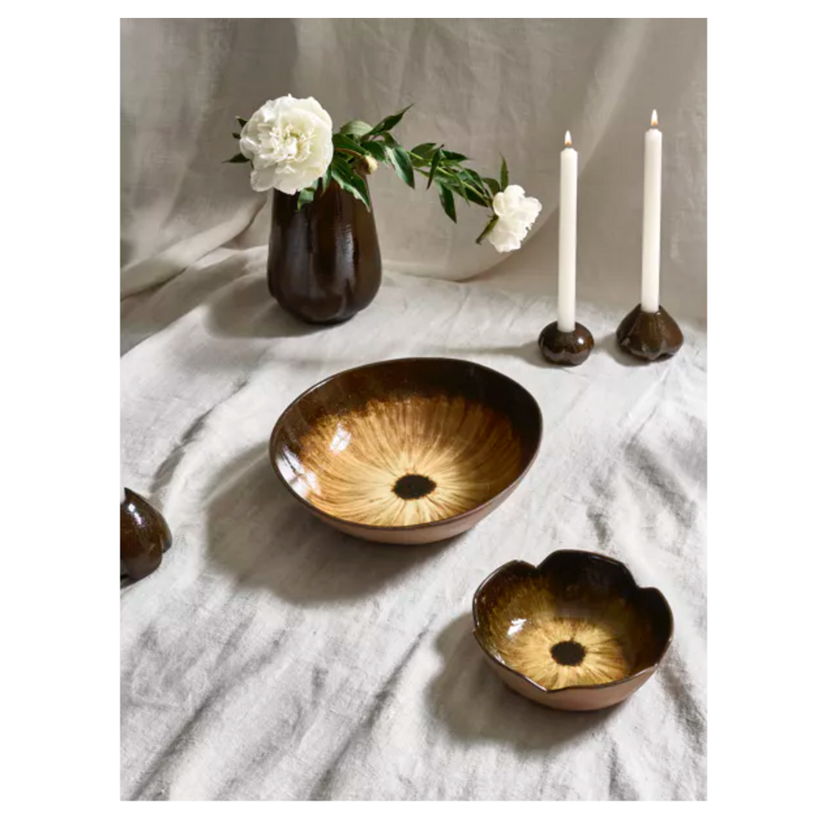 Pomax Cycle Bol de Présentation Saladier 26 cm