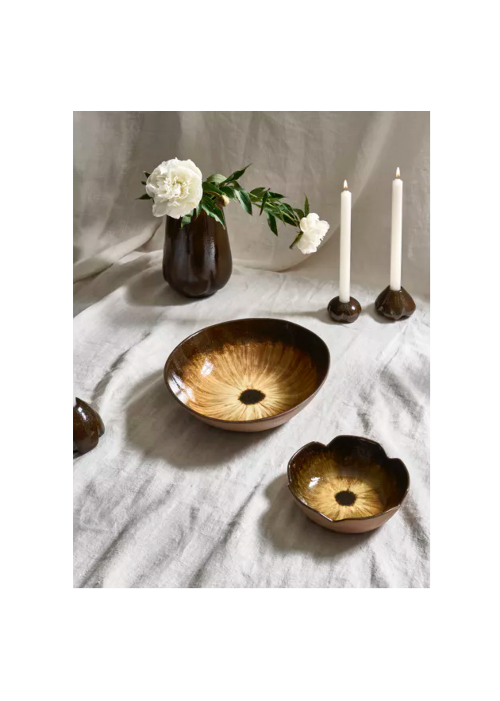 Pomax Cycle Bol de Présentation Saladier 26 cm