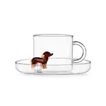 Ichendorf Milano Dogs Tasse et Sous-Tasse Teckel