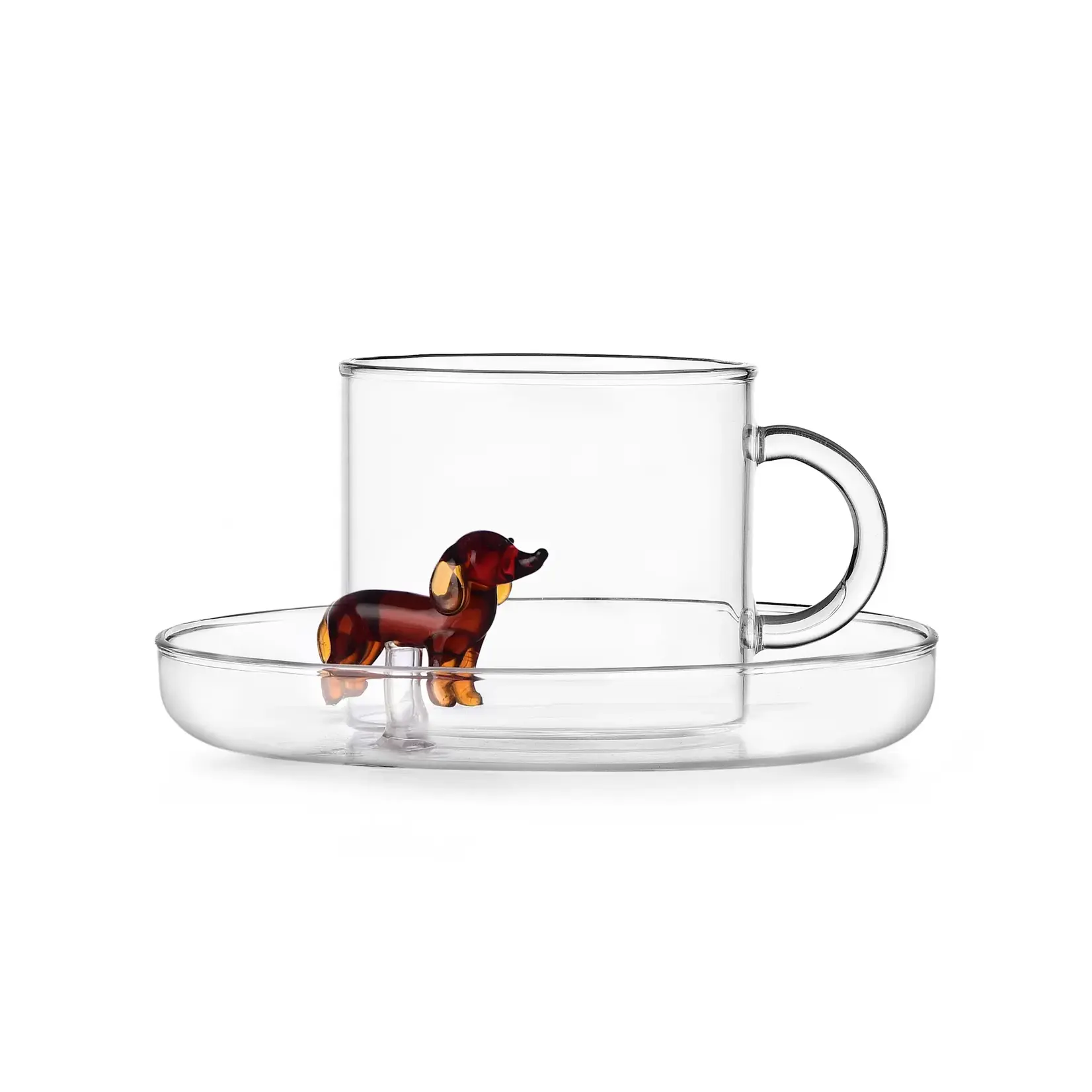 Ichendorf Milano Dogs Tasse et Sous-Tasse Teckel