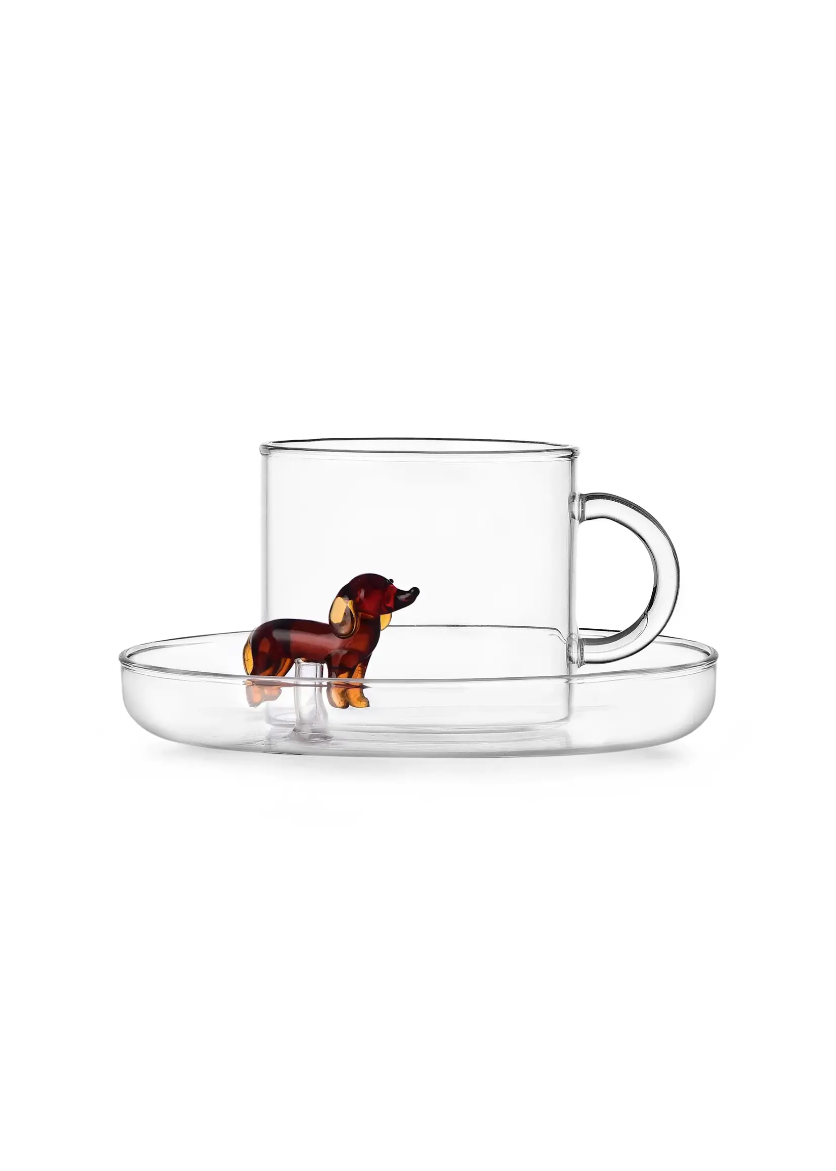 Ichendorf Milano Dogs Tasse et Sous-Tasse Teckel
