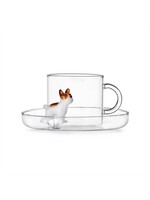 Ichendorf Milano Dogs Tasse et Sous-Tasse Bulldog