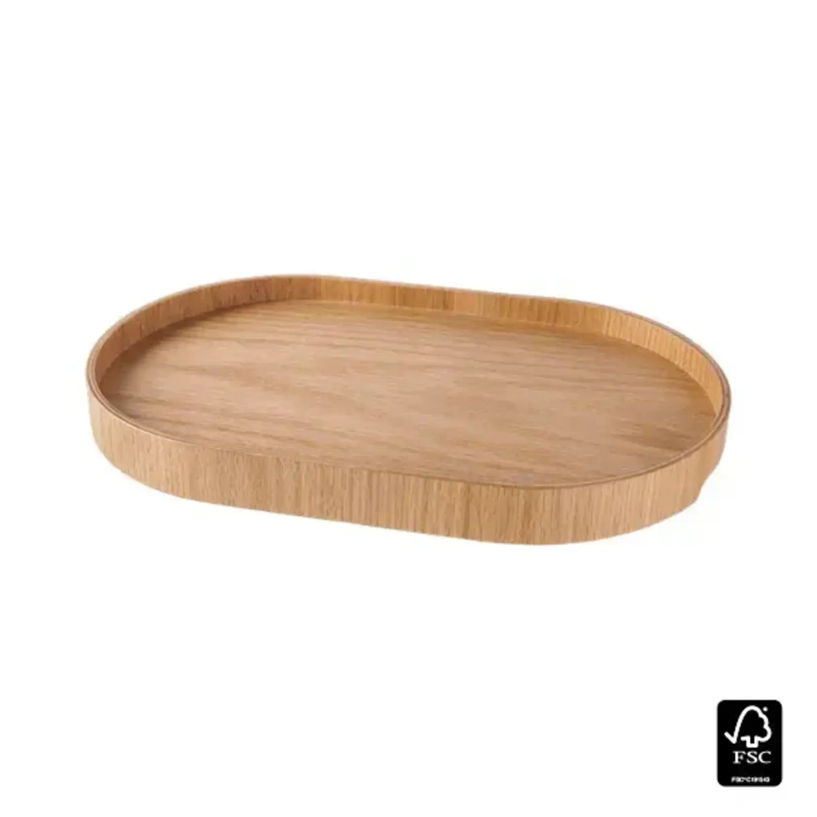 Ekta Plateau Wood Tray Big Oak 31*47 cm