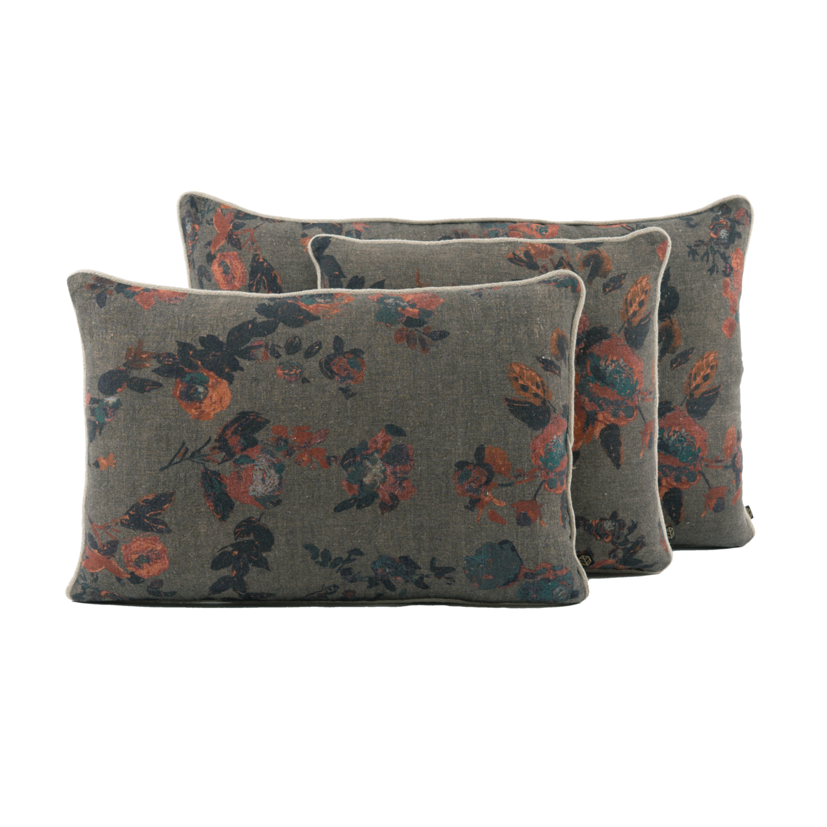 Haomy Housse de coussin Oslo Kaki 45*45 cm