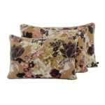 Haomy Housse de coussin Sienne Gold 40*60 cm