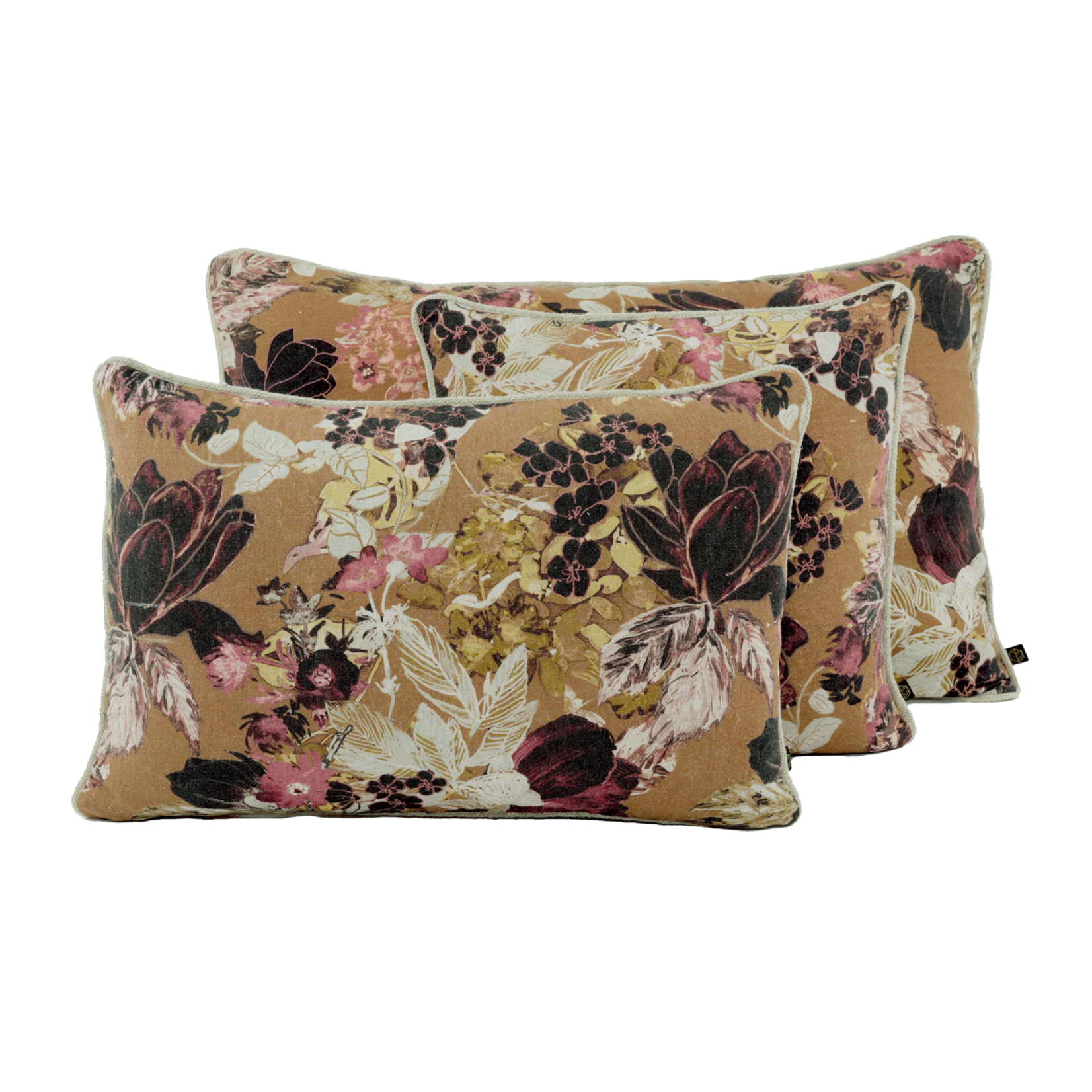 Haomy Housse de coussin Sienne Gold 40*60 cm