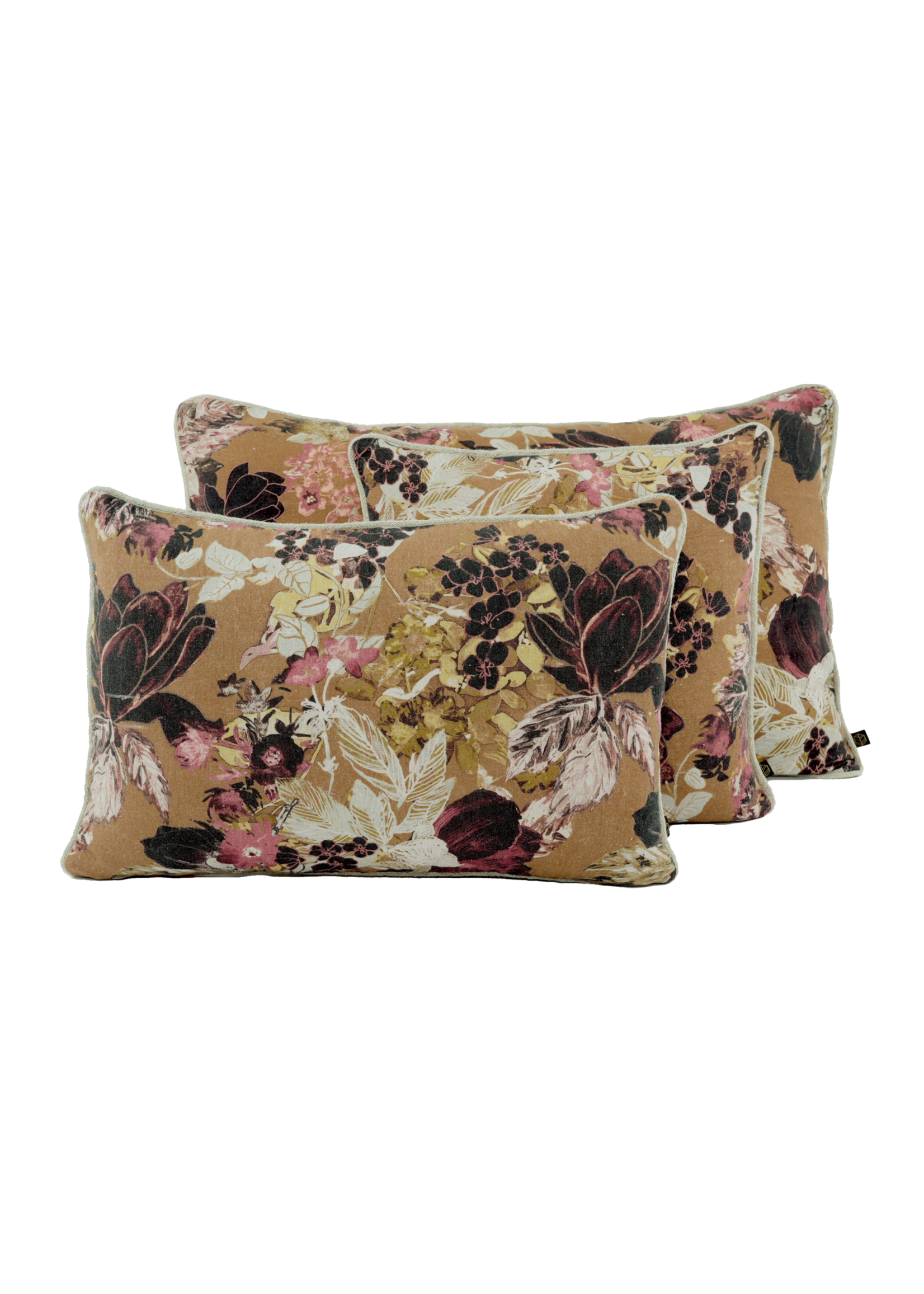 Haomy Housse de coussin Sienne Gold 40*60 cm