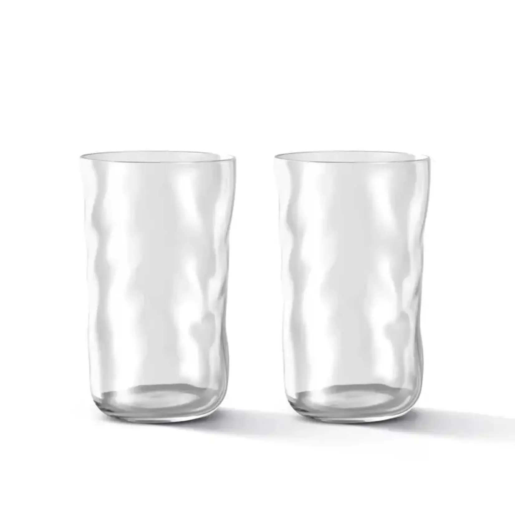 Paveau Verre Longdrink Paveau Swirl Wave  Set de 2 pièces