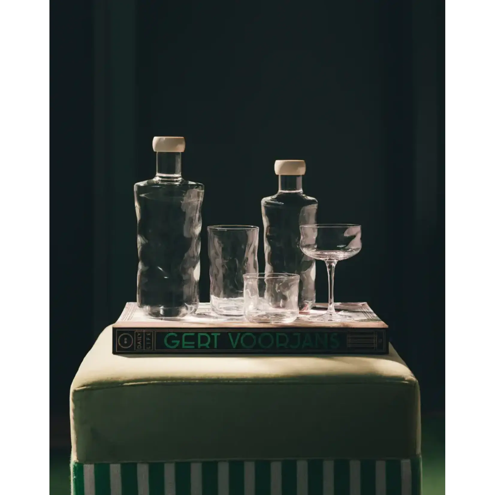 Paveau Verre Longdrink Paveau Swirl Wave  Set de 2 pièces