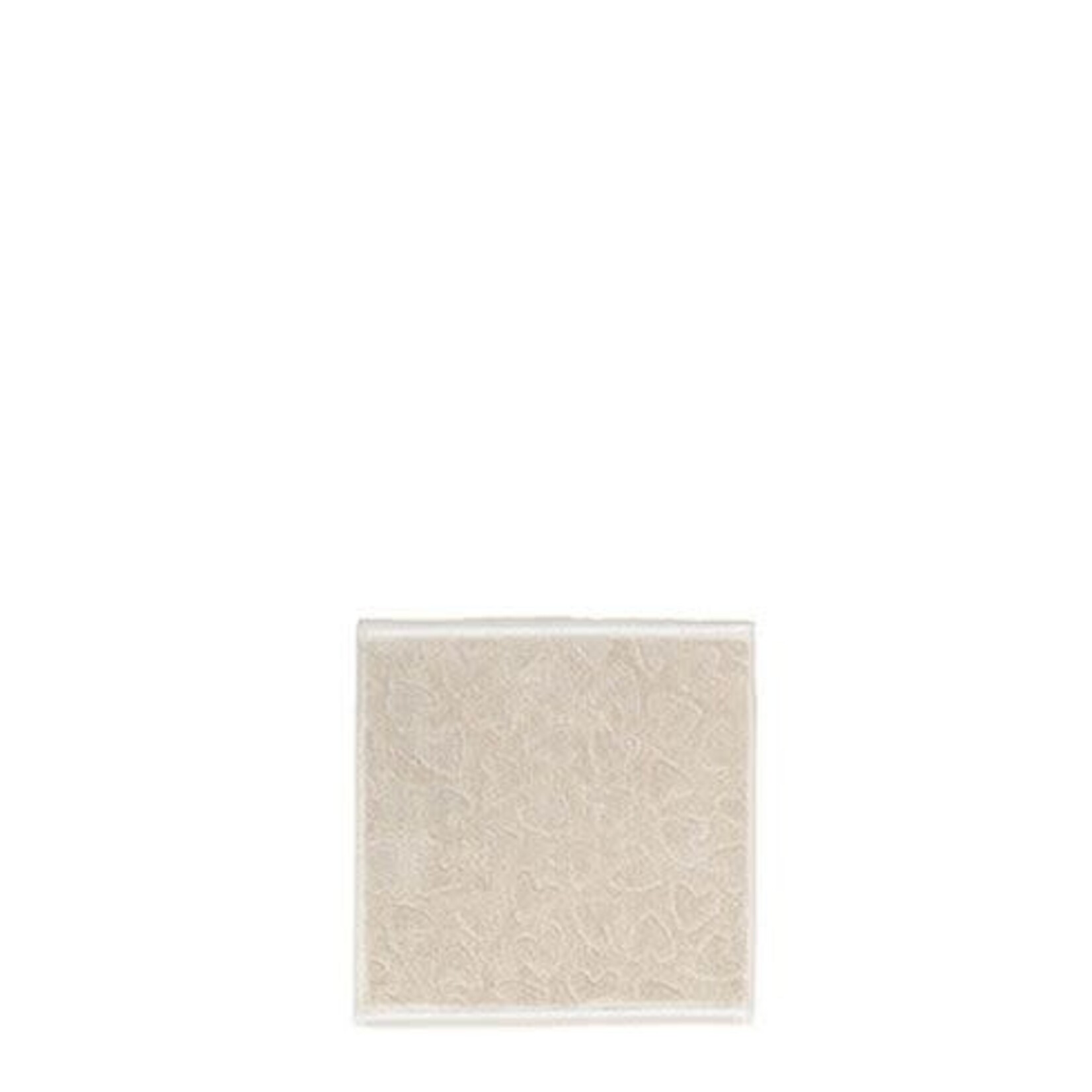 Bastion Collections Serviette Eponge Coeur 50*50 cm