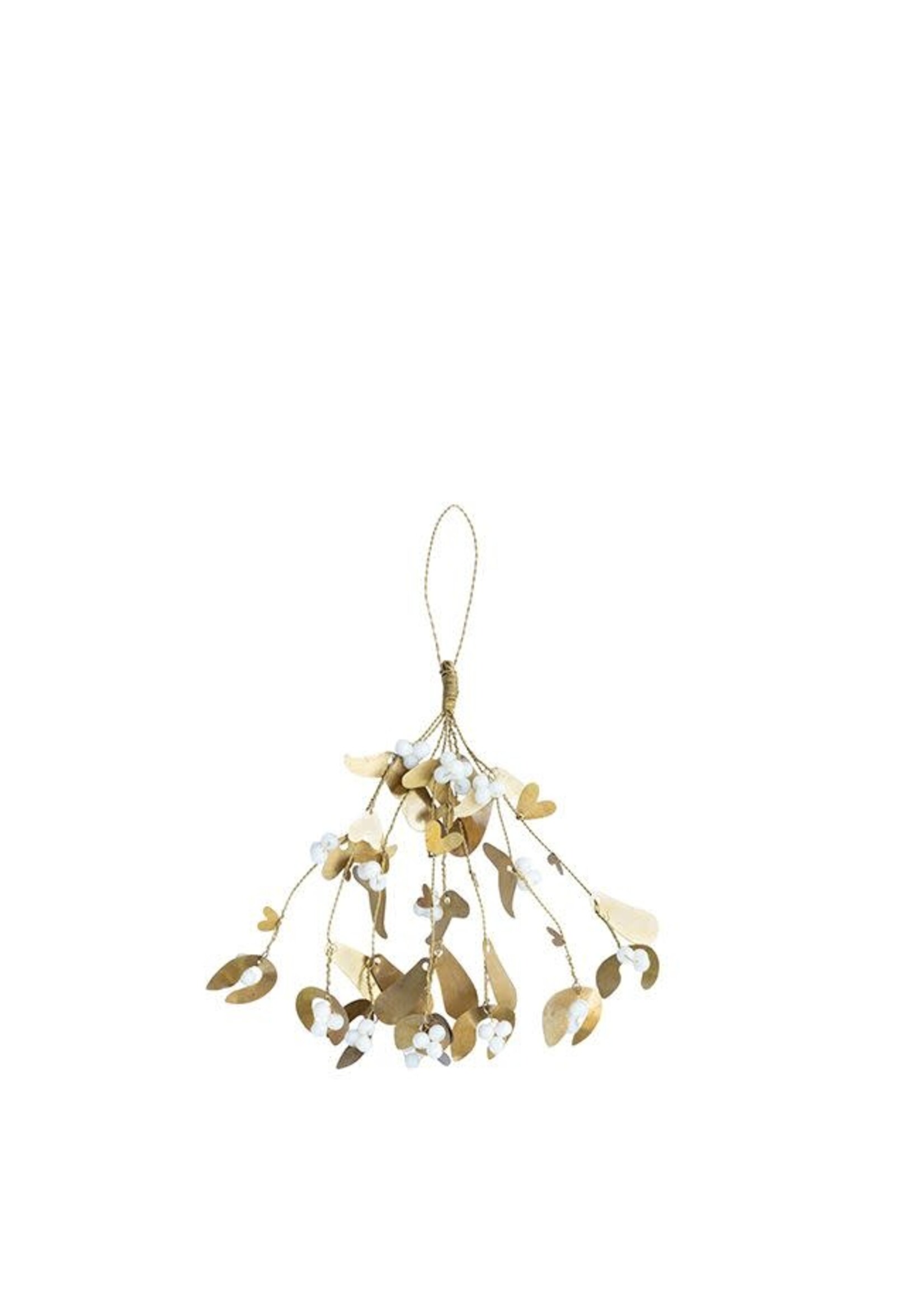 Bastion Collections Bouquet de Gui Laiton Small