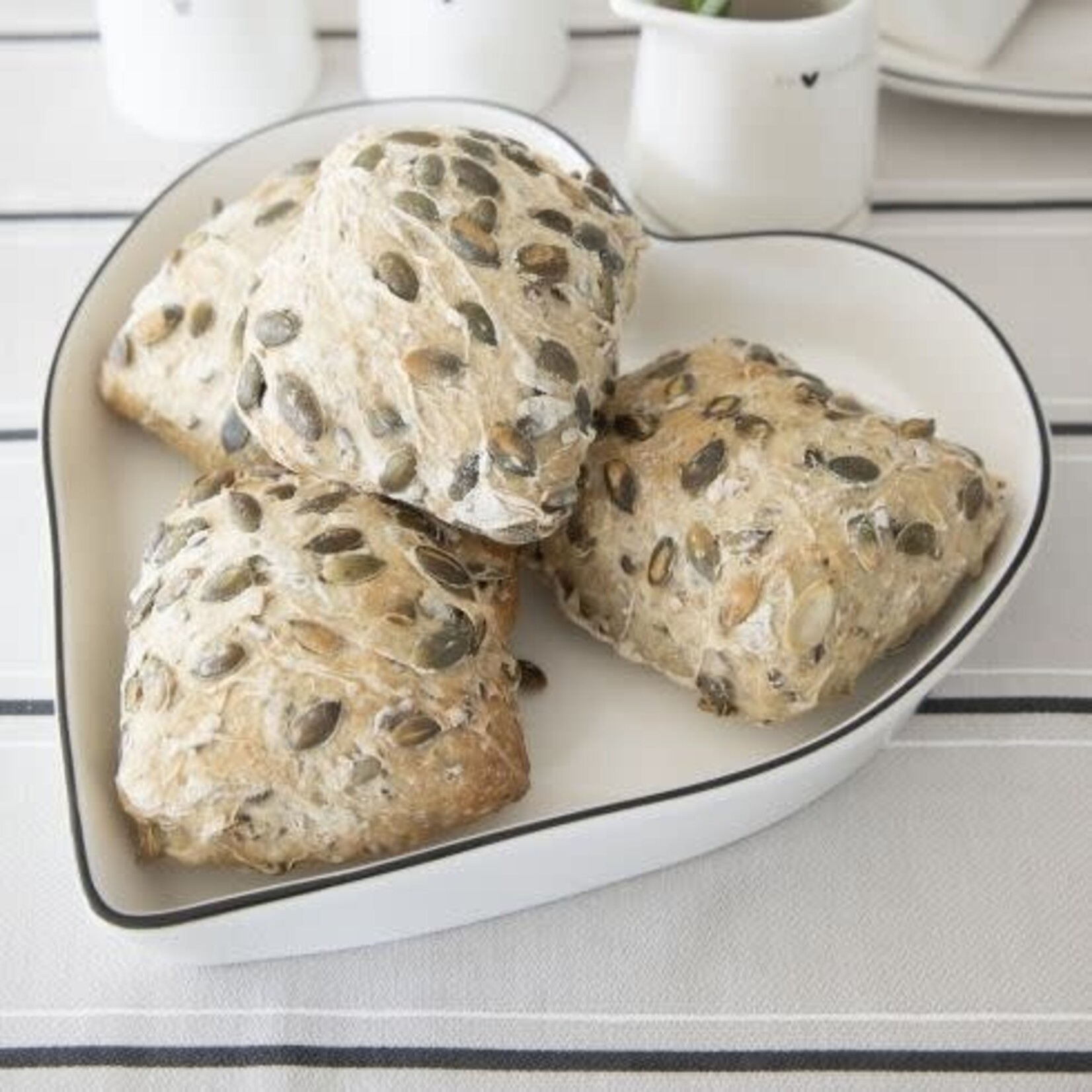 Bastion Collections Plateau Coeur 22*3,5 cm