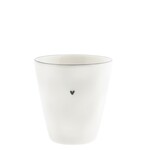 Bastion Collections Mug Natural Shape With Heart 4,6*8*7,5 cm