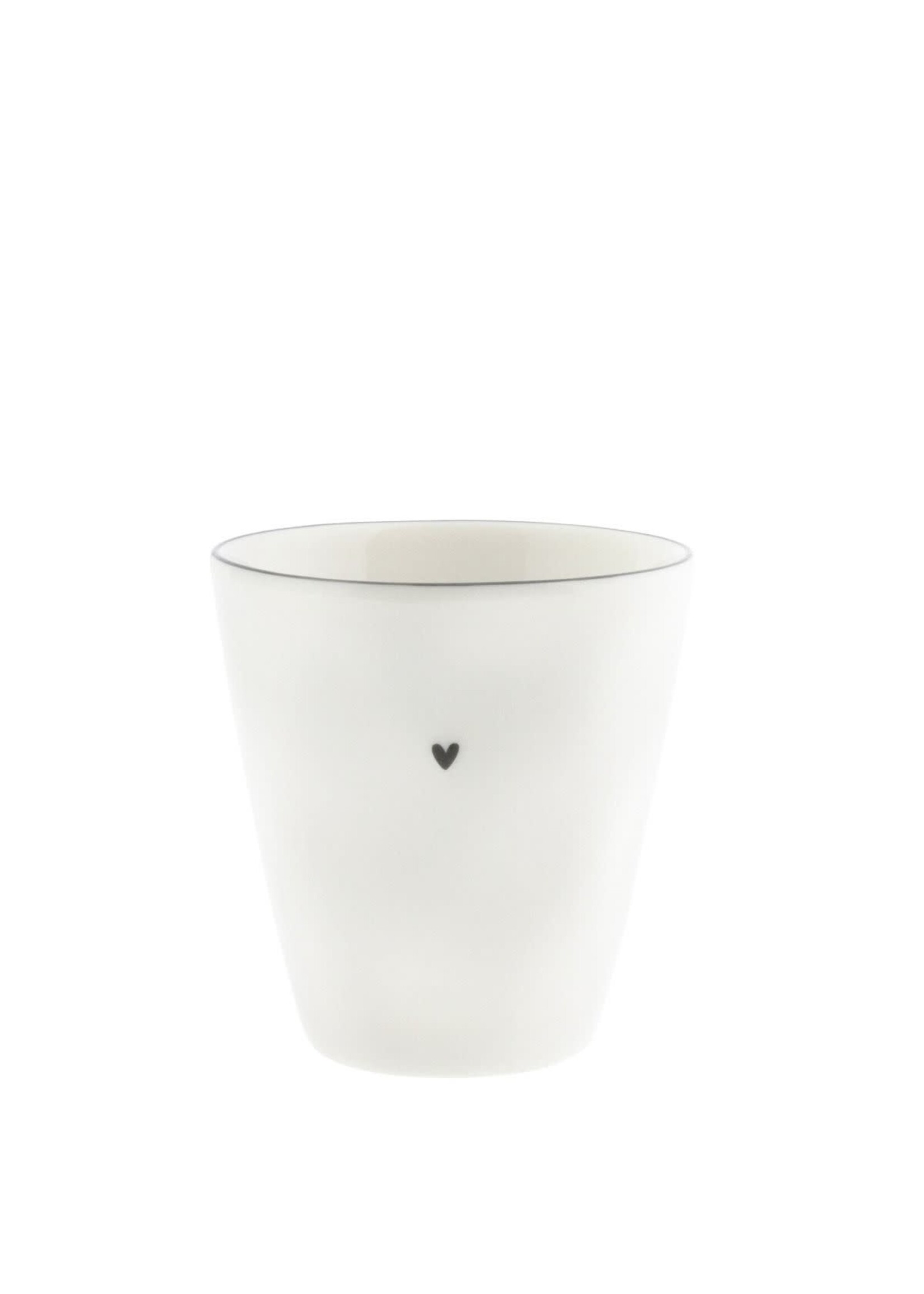 Bastion Collections Mug Natural Shape With Heart 4,6*8*7,5 cm