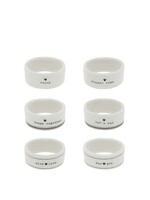 Bastion Collections Rond de Serviette With Heart