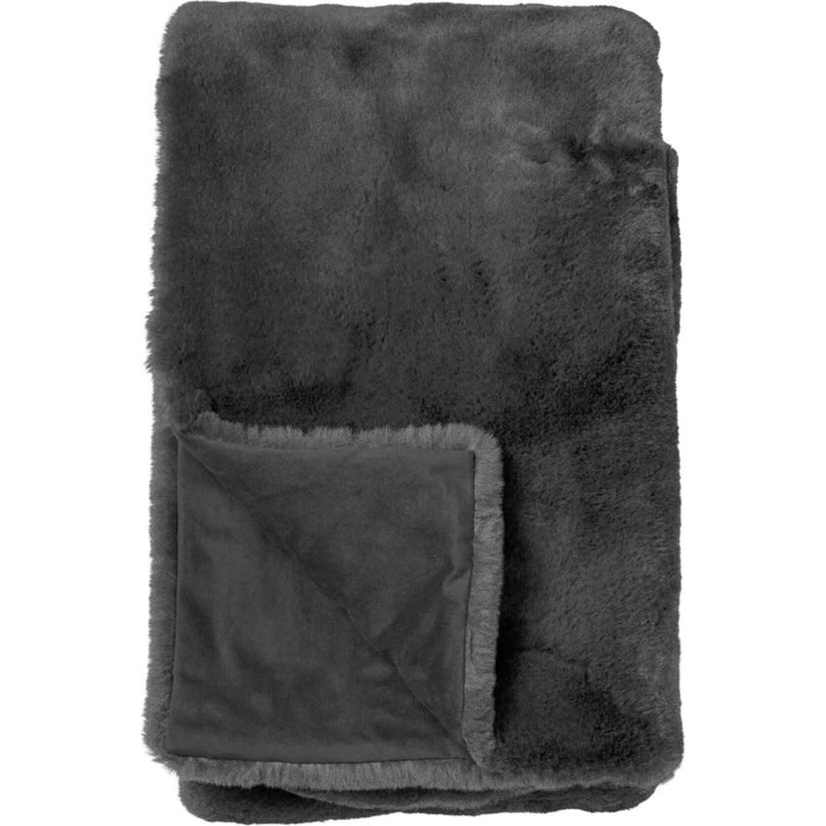 Bivouac Plaid Fourrure Charcoal Grey 140*180