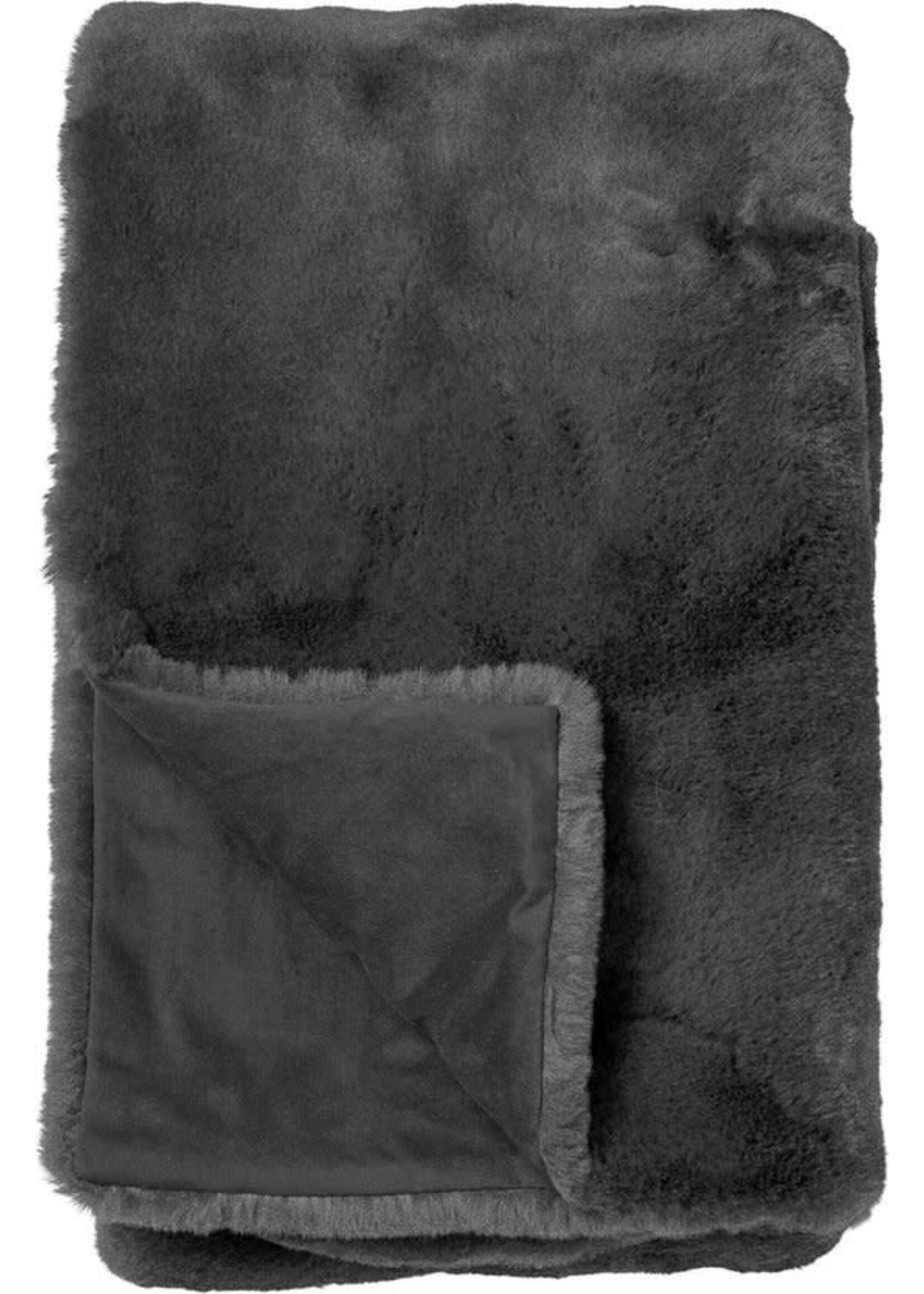 Bivouac Plaid Fourrure Charcoal Grey 140*180