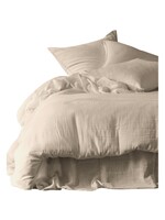 Haomy Drap Housse Mykonos Craie 160*200