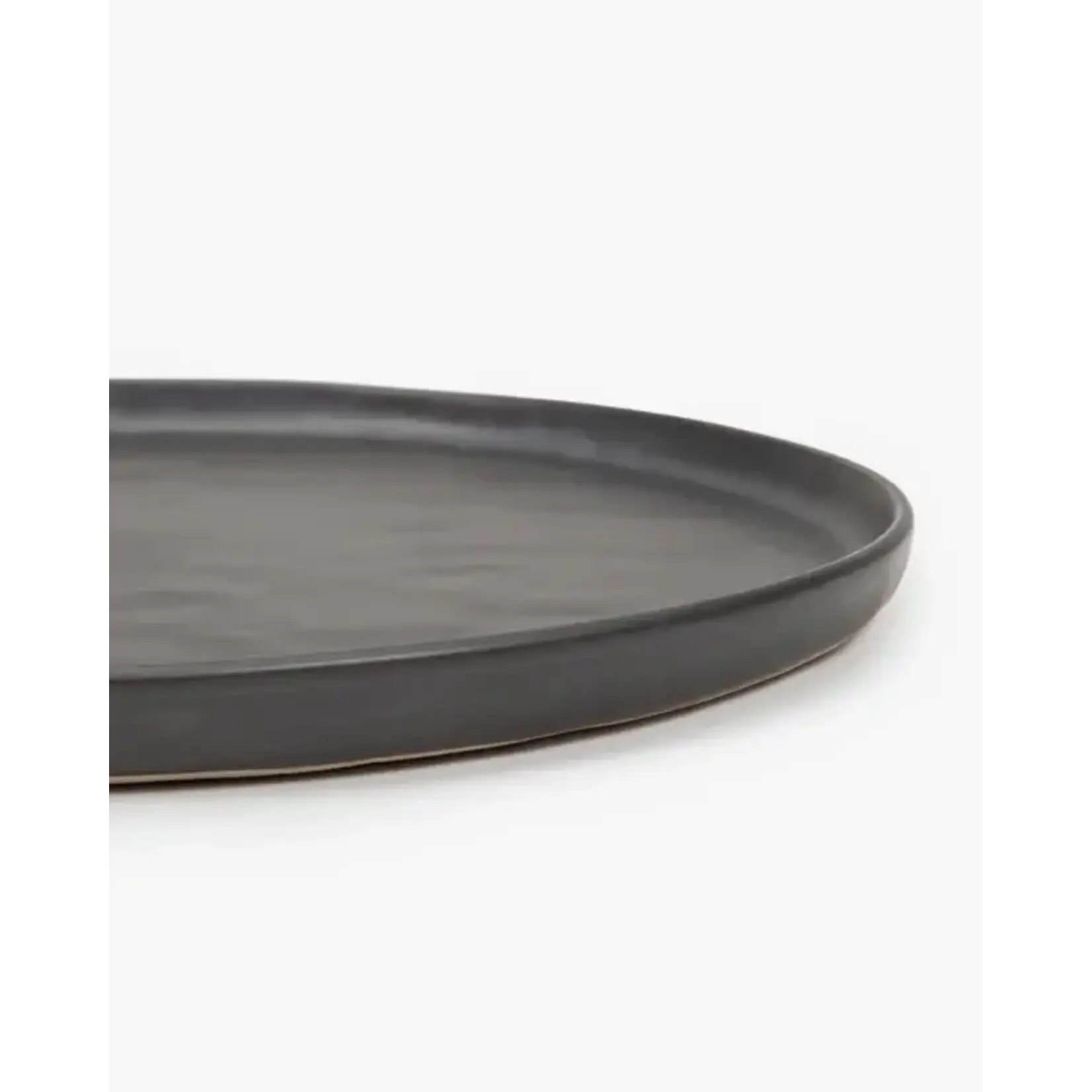 Serax Assiette Pascale Naessens Noire Pure 28 cm